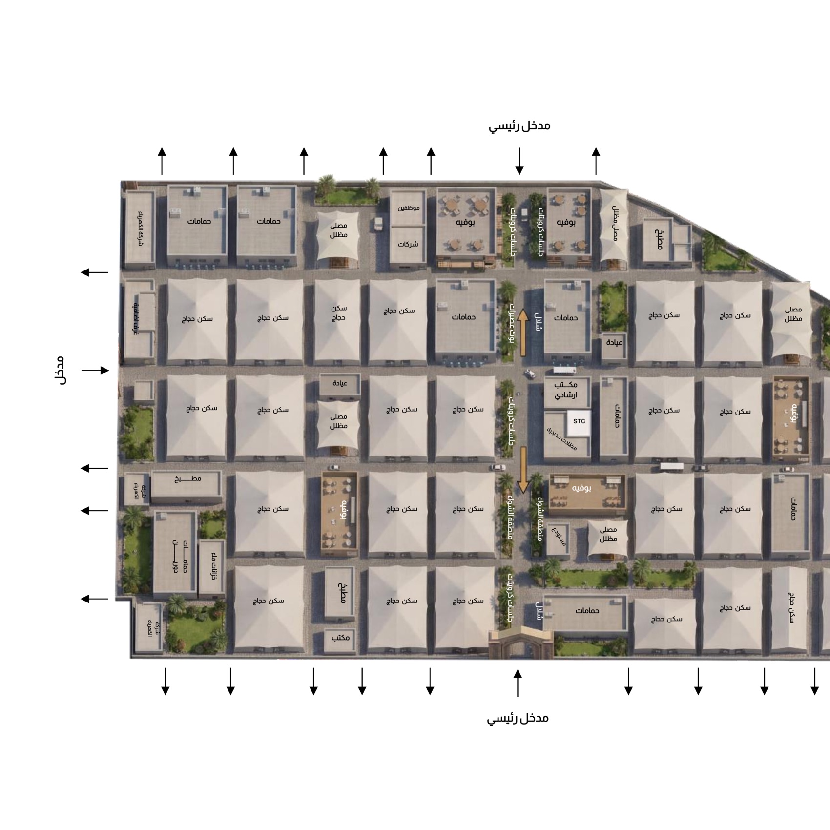 Arafat — camp plan