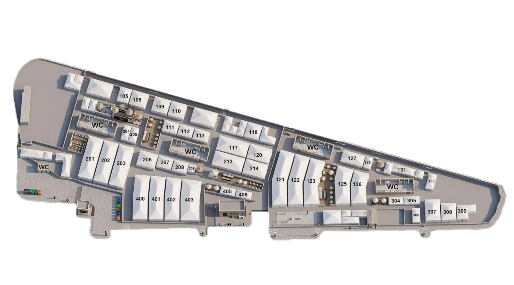 Mina Square 23-B — 3D